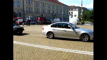 Инсцениране на катастрофа и бързо реагиране.