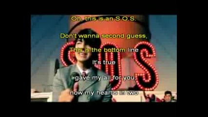 The Jonas Brothers - Sos ( Karaoke )