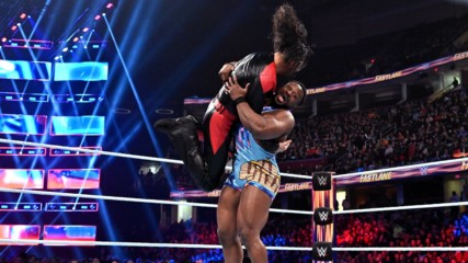 Big E decimates Shinsuke Nakamura with repeated belly-to-belly suplexes: WWE Fastlane 2019 Kickoff