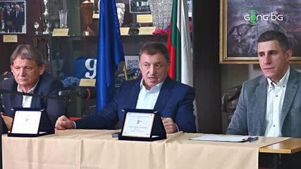 Приветствено слово и пресконференция на Алексей Петров