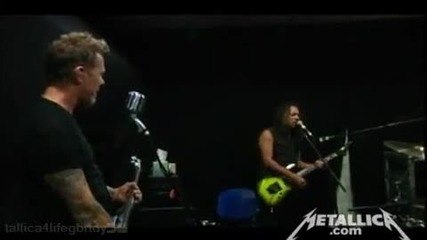 Metallica - Dio tribute in the Tuning Room Lisbon [may 18, 2010]