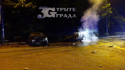 Зверска катастрофа с три коли в Горна Оряховица, има ранени