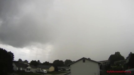 Time lapse - гръмотевична буря в Мисури