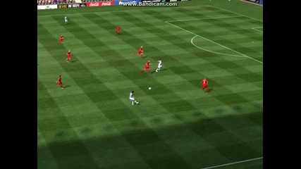 Гол на Пауло Витор Баррето на Fifa 11 Online