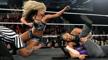 Toni Storm vs. Nikki Cross vs. Bianca Belair - NXT UK Women's Title Triple Threat Match: WWE Worlds Collide, April 24, 2