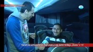 Лудия репортер нахълта в автобуса на Лудогорец след мача с Базел