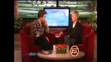 Robert Pattinson On Ellen 