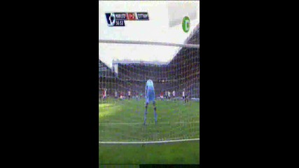 Манчестър Юнайтед 1 : 2 Тотнъм гол на Роналдо от дуспа