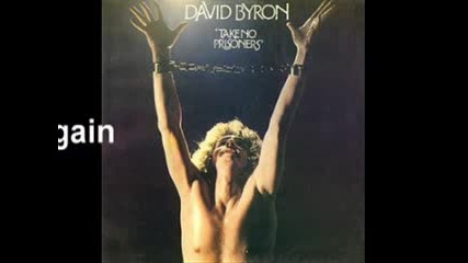 David Byron - Man Full Of Yesterdays (1975)