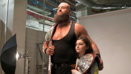 Braun Strowman leads young Nicholas to his first WWE photo shoot: WWE.com Exclusive, April 8, 2018