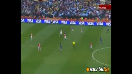 Мондиал 2010 Парагвай - Япония 0:0 