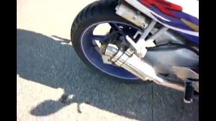Zverski zvuk Honda Cbr 600