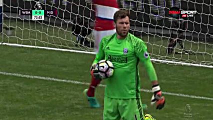 Уест Бромич Албиън - Мидълзбро 0:0 /репортаж/