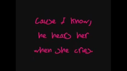 Britt Nicole - When She Cries