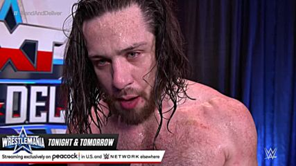 Cameron Grimes still in shock after winning the NXT North American Title: NXT Stand & Deliver 2022 (WWE Network Exclusive)