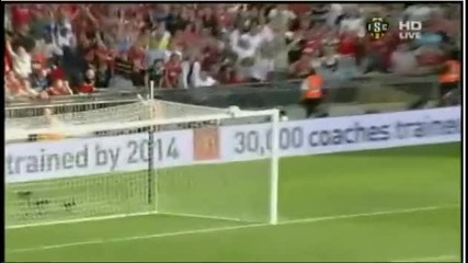 Chelsea 1 - 3 Manchester United - Berbatov Goal 
