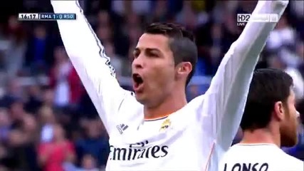 Cristiano ronaldo vs Real sociedad