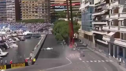 F1 Гран при на Монако 2011 - Катастрофата на Rosberg Hd