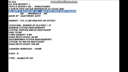 World Gamez #4 - Need for Speed High Strakes