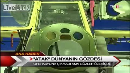Турция купи 13 броя хеликоптери Attack T 129