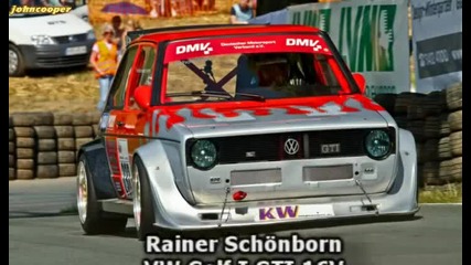 Vw Golf 1 Gti 16v - Rainer Schonborn - Osnabrucker Bergrennen 2012