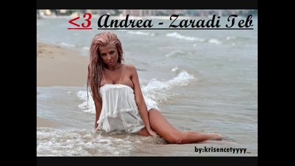 Cd Rip Andrea - Zaradi Teb