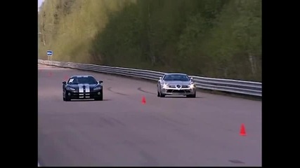 Mercedes Mclaren Slr vs Dodge Viper Supercharged