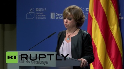 Spain: Catalan Minister for Public Administration announces "victory" for seperatists