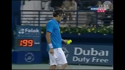 Dubai 2008 Andy Murray - Roger Federer