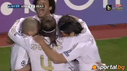 Шампионска лига на Уефа: Апоел - Реал Мадрид 0:3