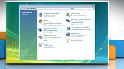 Windows® Vista: How to turn on System Restore