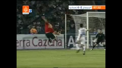 Goal Riera /azerbaijan 0 - 4 Spain/ 
