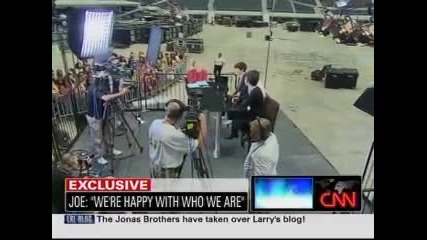 Jonas Brothers on Larry King Live Part 1