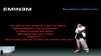 Eminem- Talkin 2 Myself (lyrics on screen)