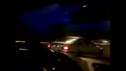e46 320i vs. e34 525i video 1