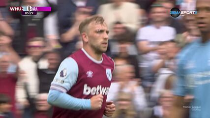 West Ham United with a Spectacular Goal vs. Nottingham Forest