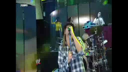 Wwe Kid Rock At Wrestlemania 25
