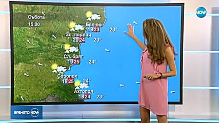 Прогноза за времето (09.06.2018 - обедна емисия)