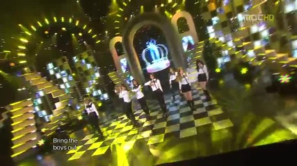 Snsd - The Boys @ Music Core (19.11.2011)