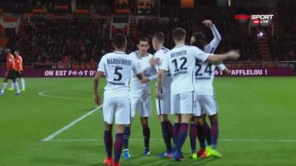 ПСЖ се цери с втори гол срещу Лориен