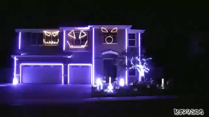 Halloween Light Show 2011 - Party Rock Anthem Lmfao