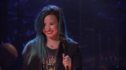 Demi Lovato - ' skyscraper' (2vlive) 28.10.13