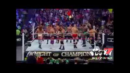 Wwe Night of Champions 2012 - Battle Royal For #1 Contender For The Usa Championship