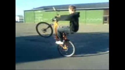 How to do a wheelie on a mountain bike