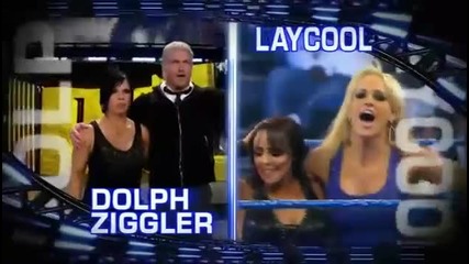 Wwe Smackdown 02 04 11 Edge & Kelly Kelly vs Dolph Ziggler & Laycool Preview 