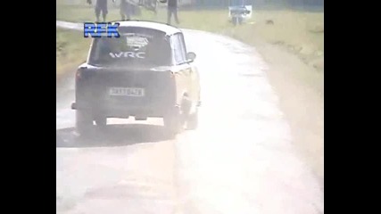 Трабант - Krtek Racing Team. Trabant Subaru - Rallye Cup 2009 