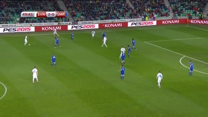 Словения 6 - 0 Сан Марино ( квалификация за Европейско първенство 2016 ) ( 27/03/2015 )