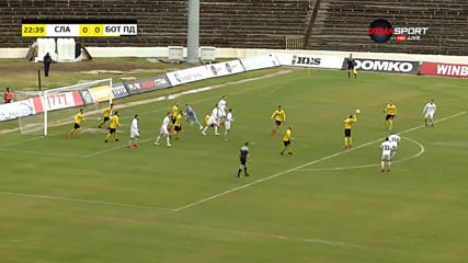 Славия - Ботев Пд 0:0 /първо полувреме/