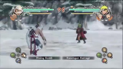 Naruto Ultimate Ninja Storm Generations - Sasuke Vs Deidara