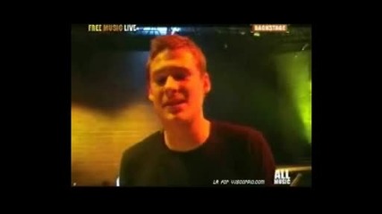 Lee Ryan - Backstage